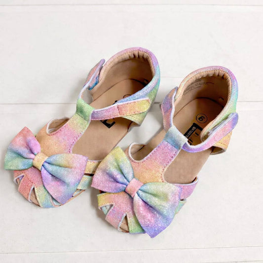 Pre-Order Rainbow Shimmer Elsie Sandal