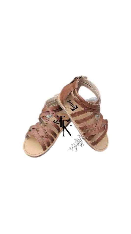 Brown Strap Sandals