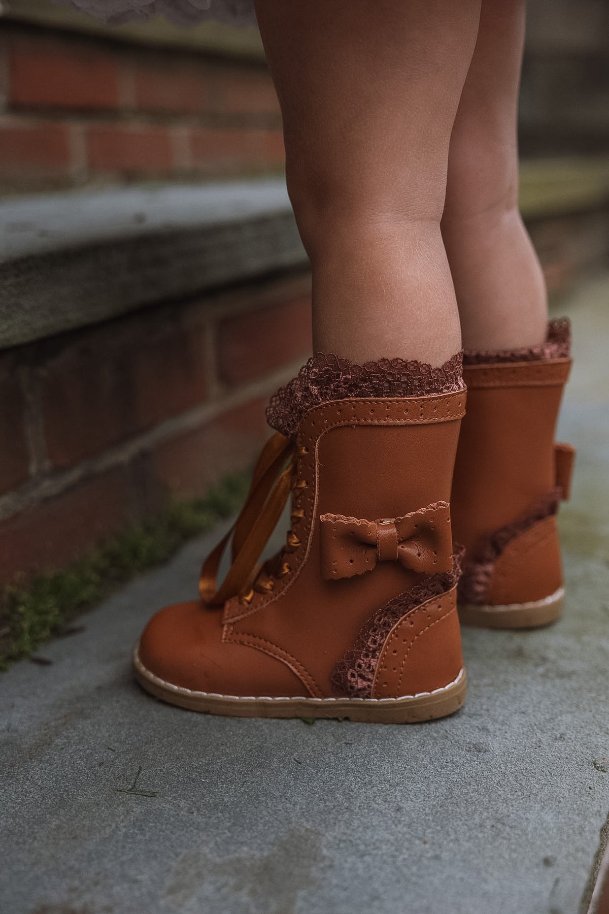 Pre Order Brown Lacey Boot