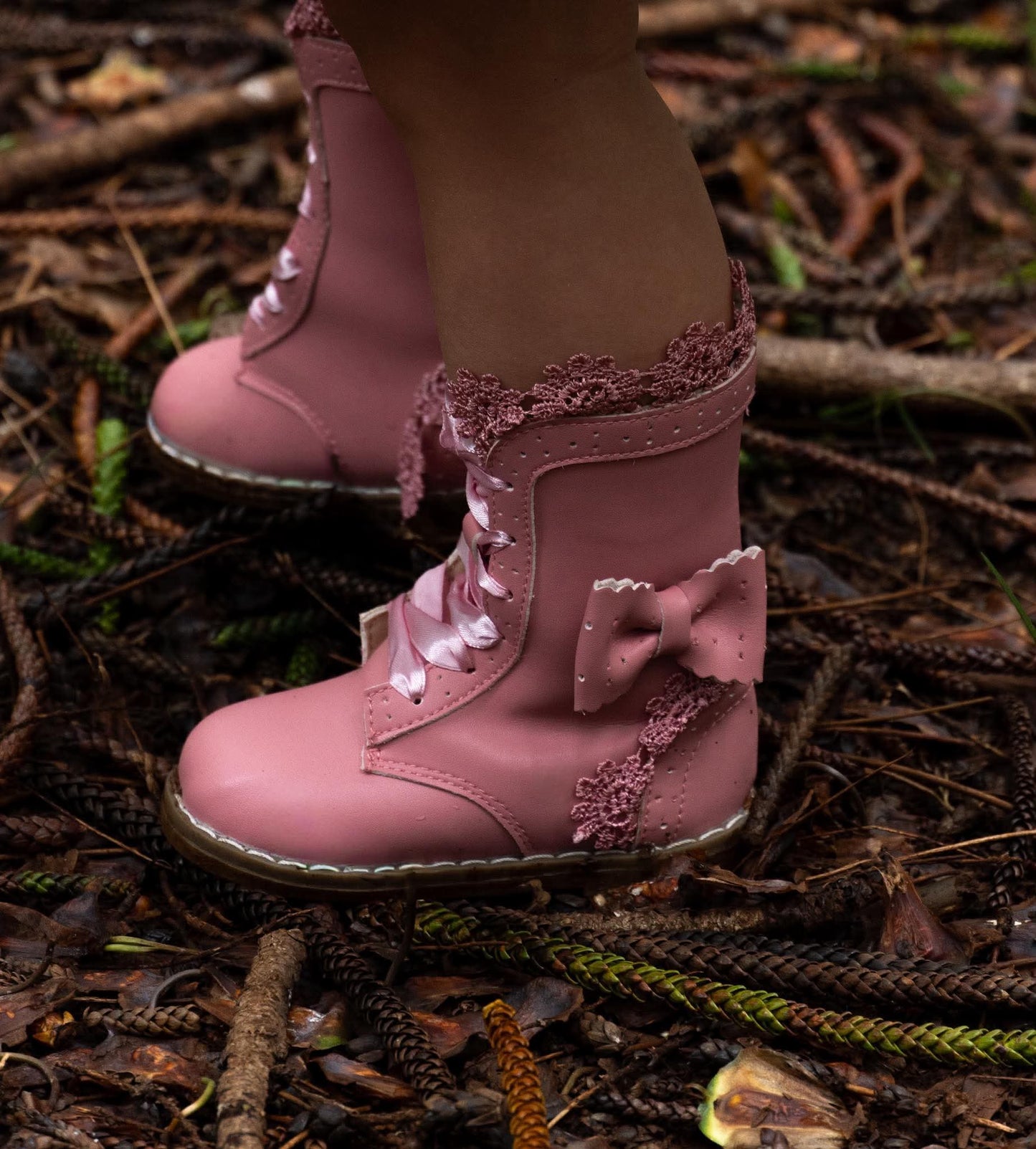 Pre Order Pink Lacey Boot