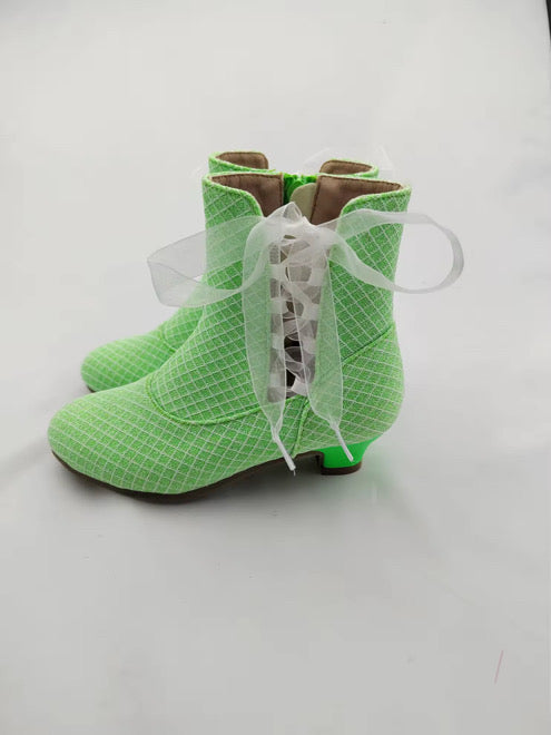 Green Diamond Sparkle Penelope Heel
