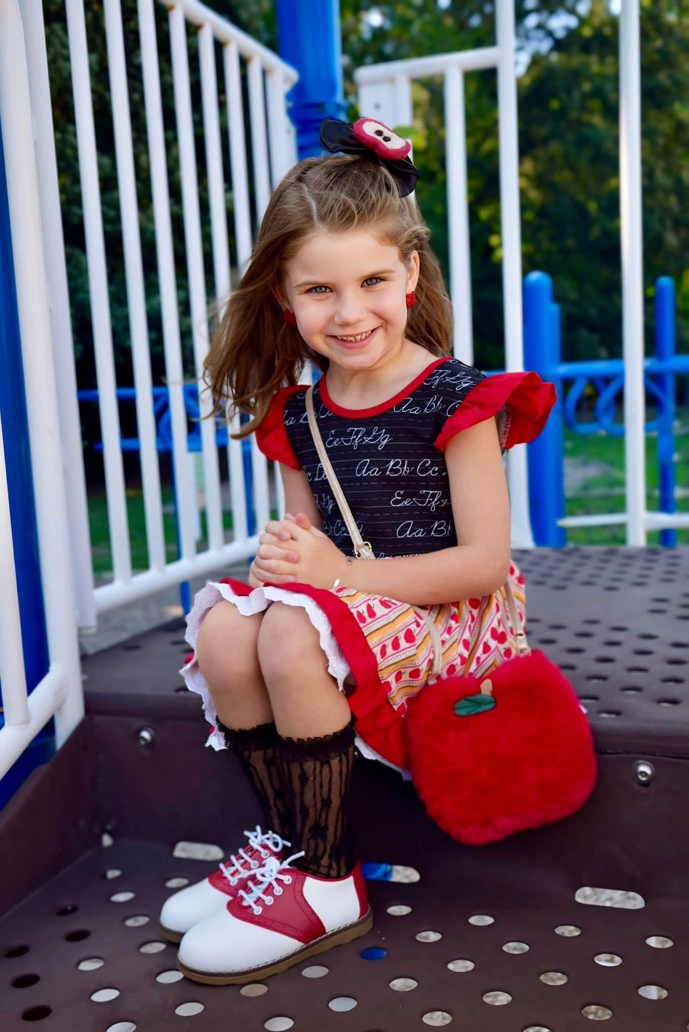 Red Saddle Shoes
