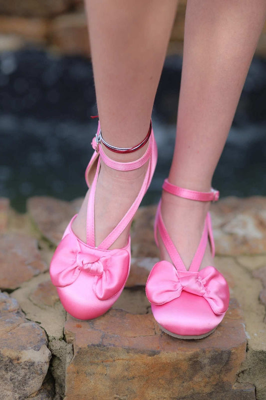 Pre-Order Pink Satin heels