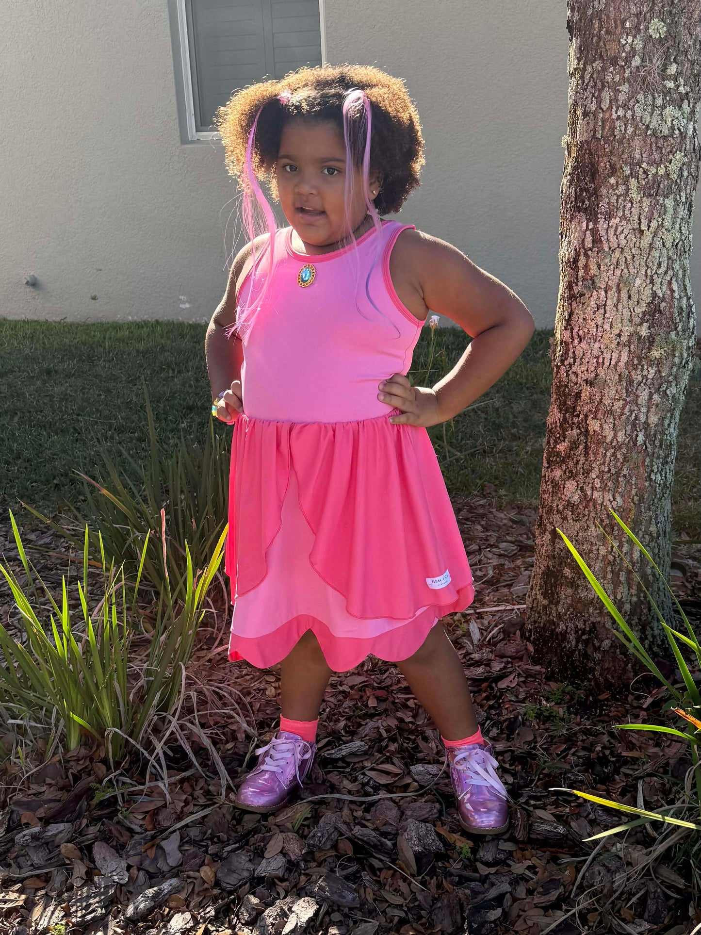 Pink Iridescent Lola