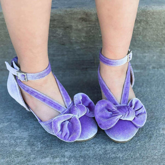 Pre-Order Purple Velvet heels