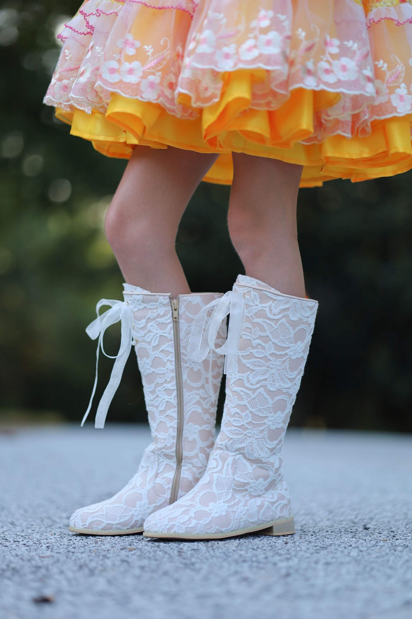 OG Knee High Lace Victorian Boot