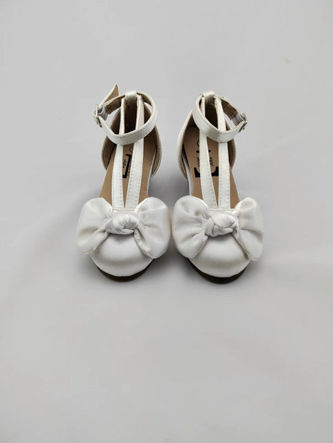 Pre-Order White Satin heels