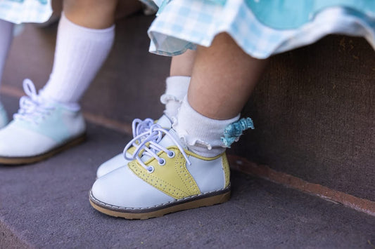 Light Yellow Saddle Shoes 2.0