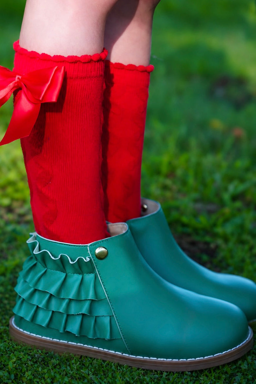 Pre Order Green Remi Boot