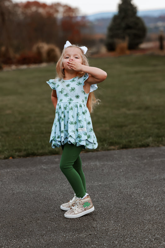 Sparkle Shamrock Sneakers