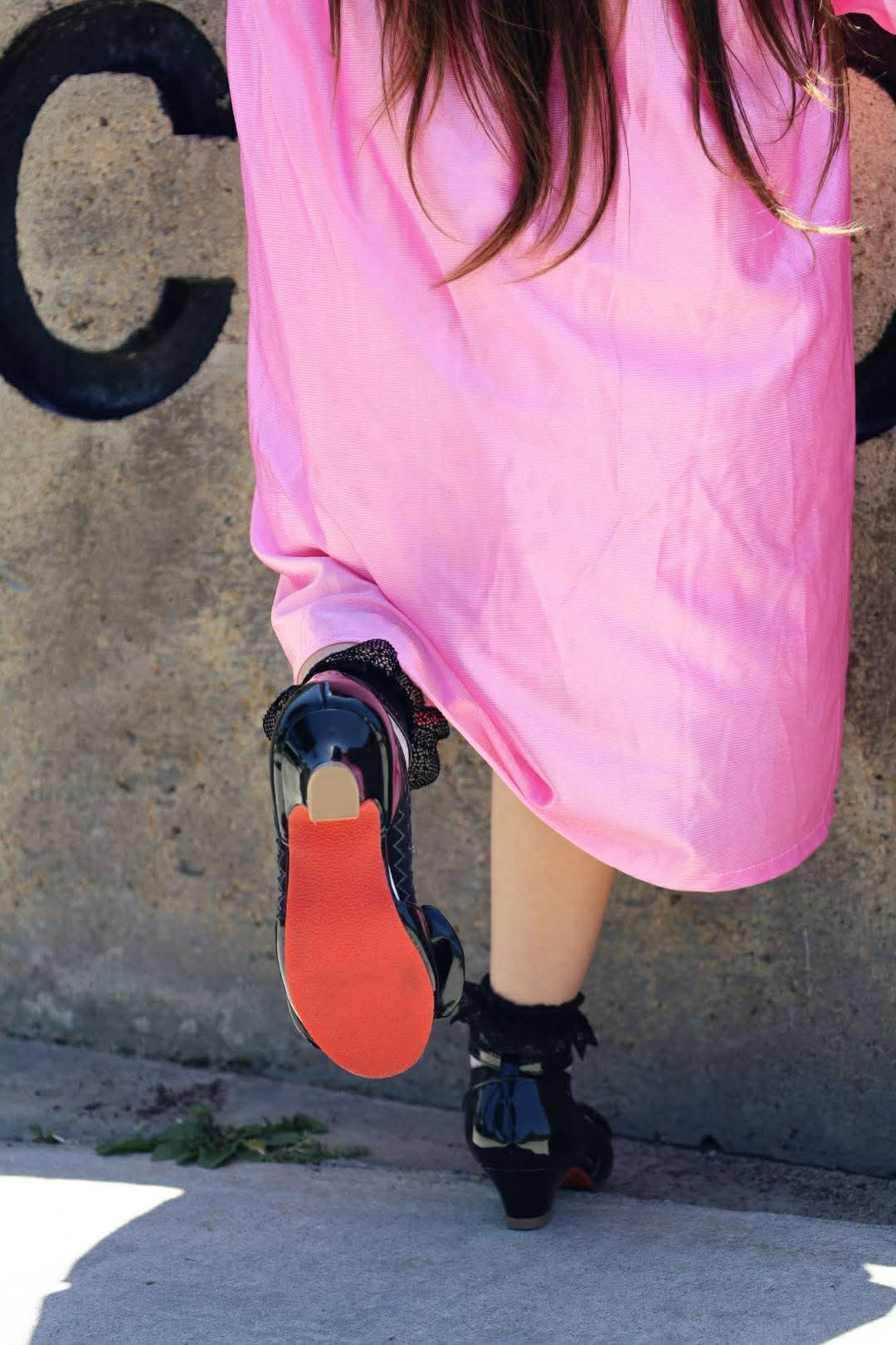 Pre-Order Black Patent Red Bottom Heels