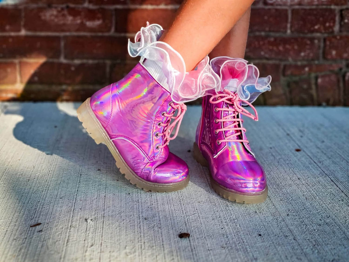 Pink iridescent Combat