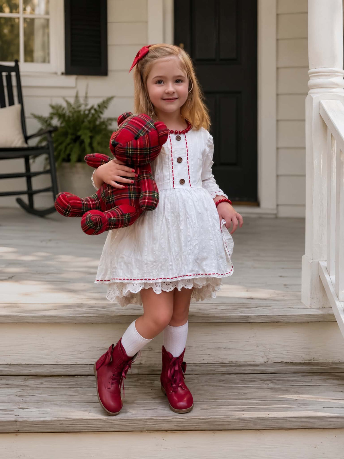 Pre Order Maroon Lacey Boot