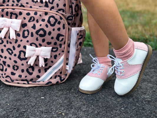 Pink Saddle Shoes