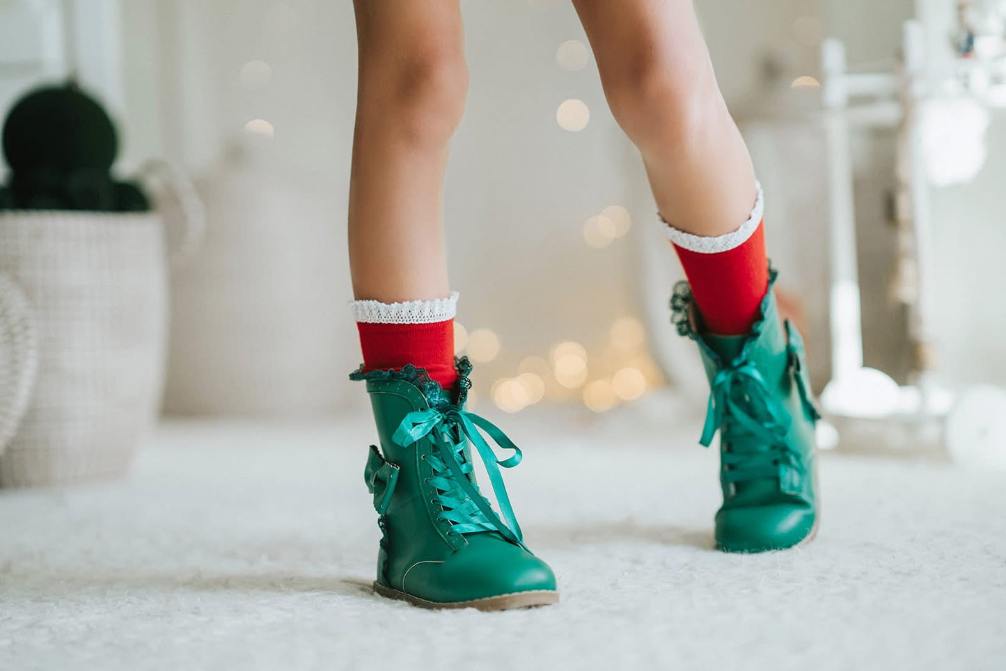 Pre Order Green Lacey Boot