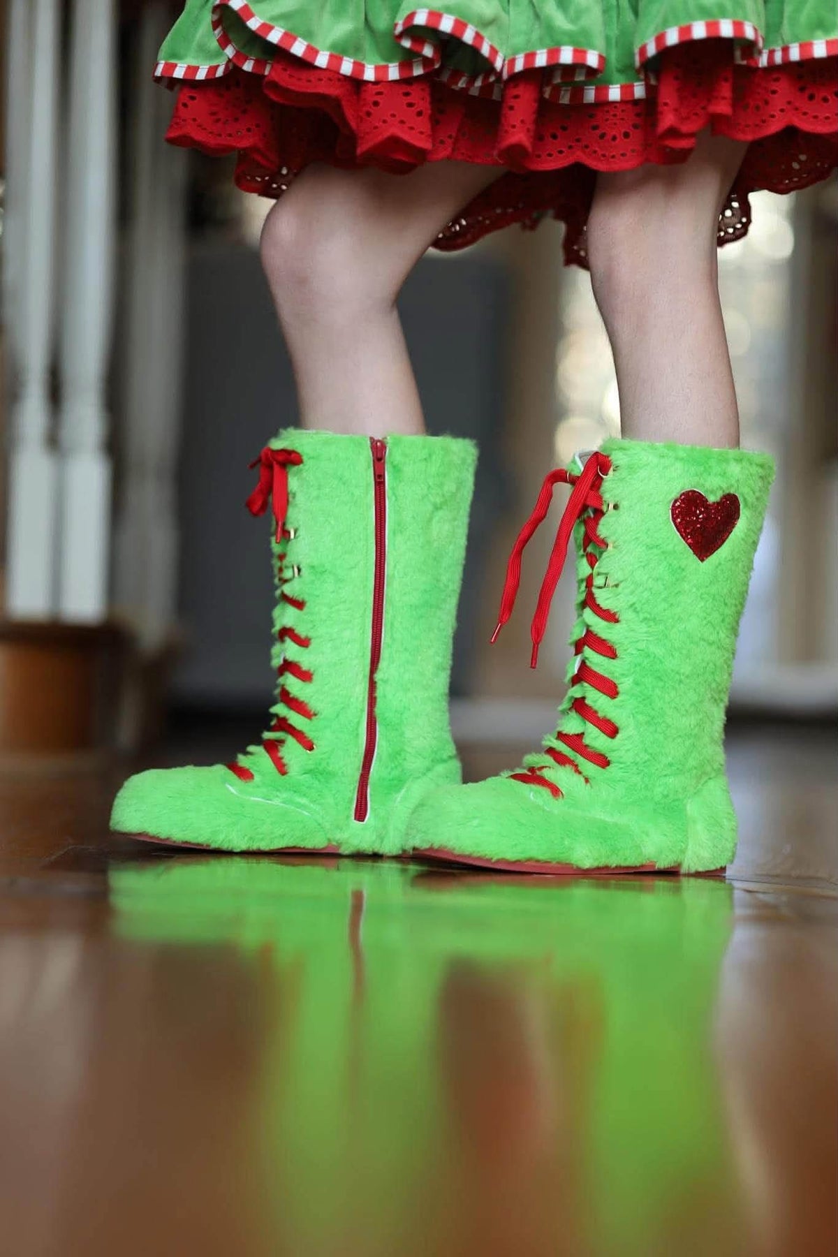 Pre Order Merry Little Menace Fur Boots