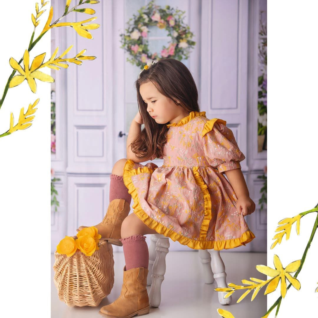 Brown cowboy boots