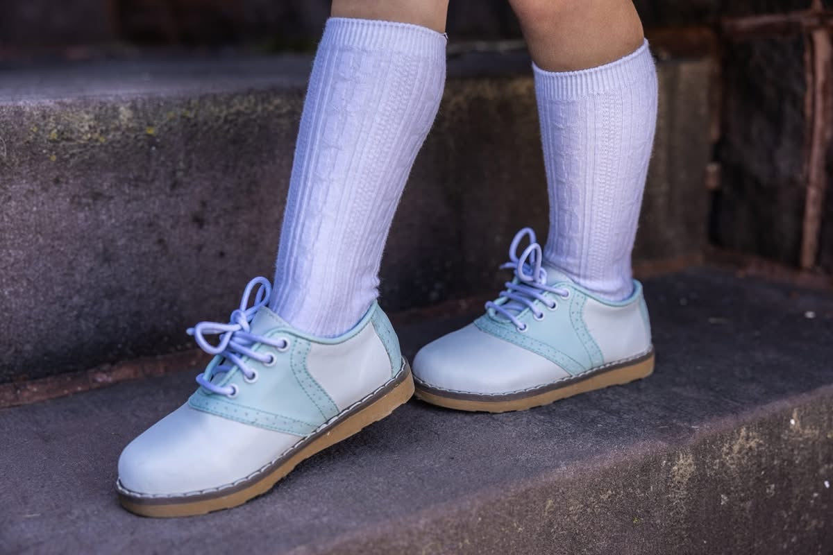 Light Mint Saddle Shoes 2.0