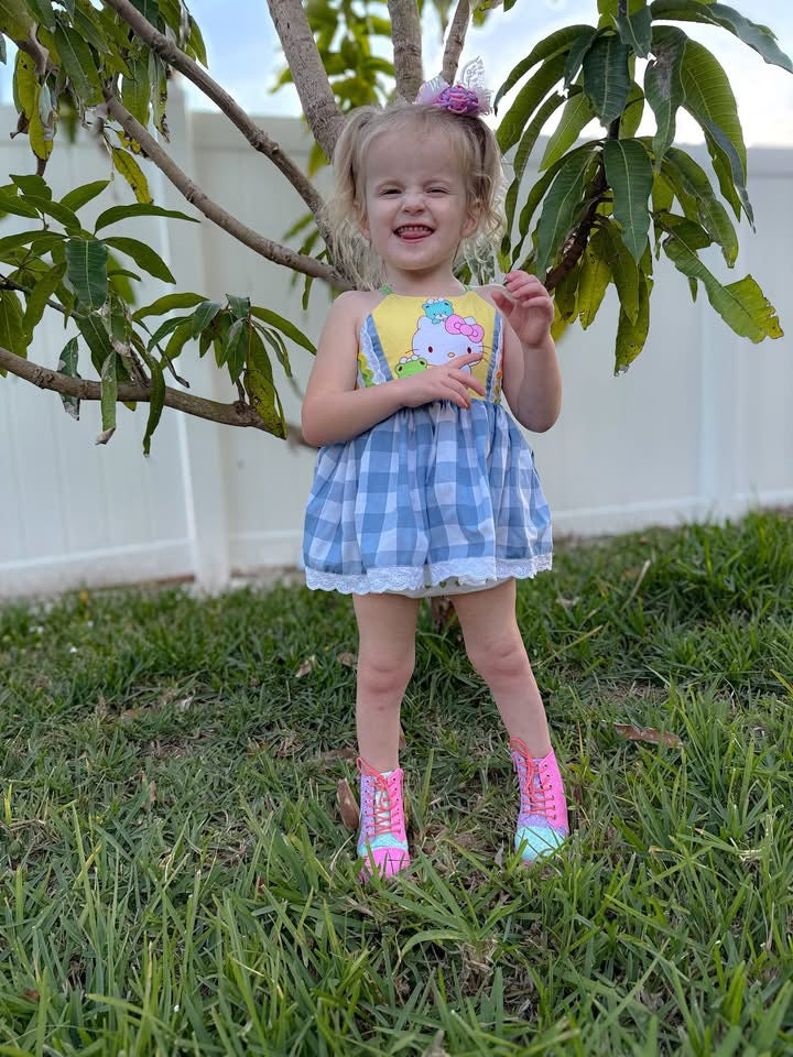 Color Block Sparkle Combat