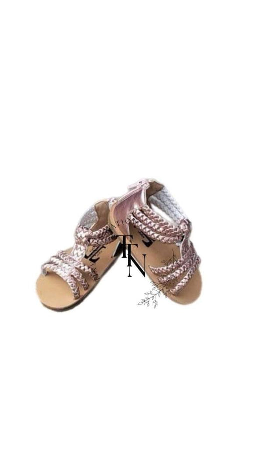 Rose Gold Adalynn Sandals