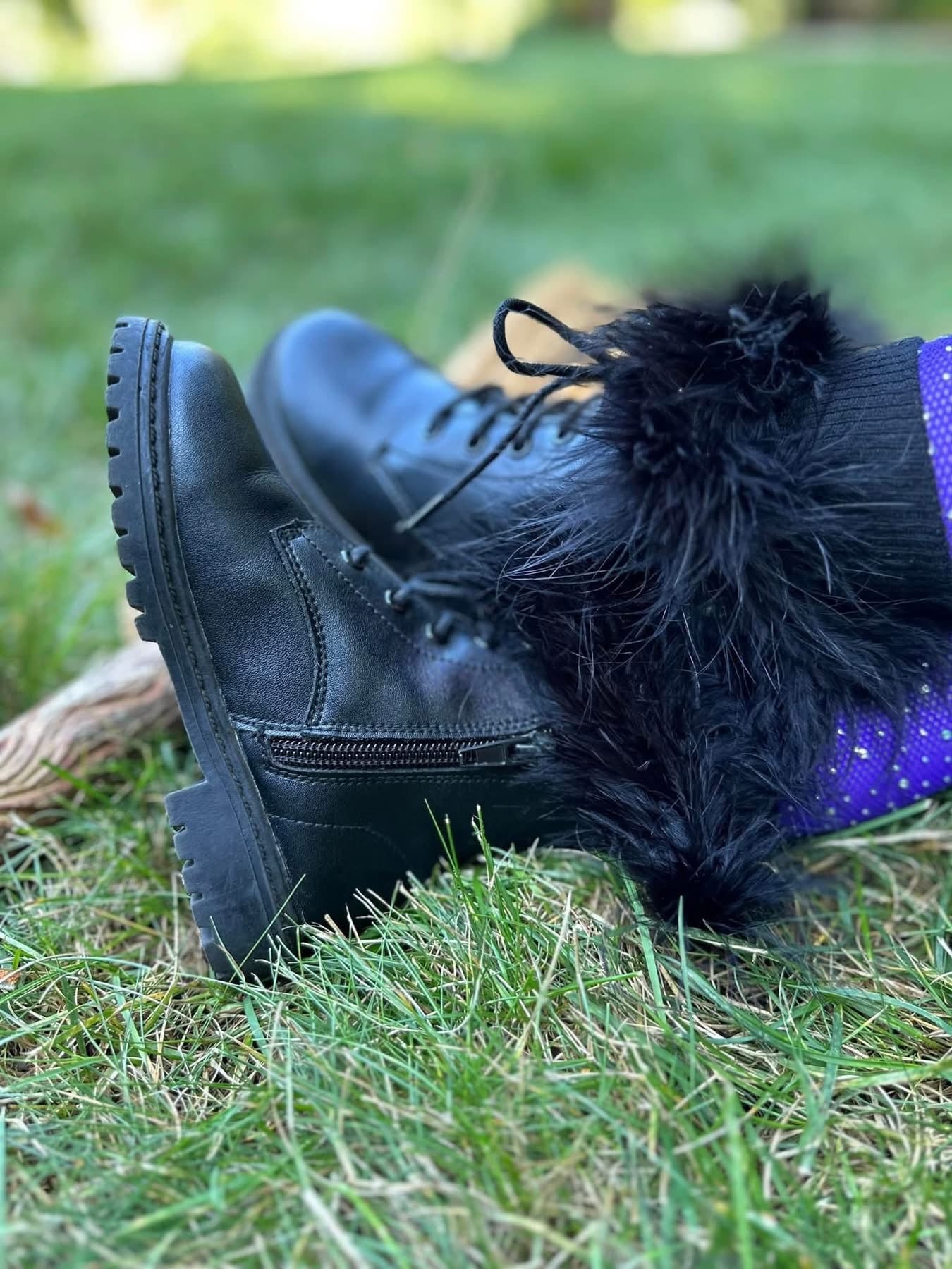 Pre Order Black Combat Boot