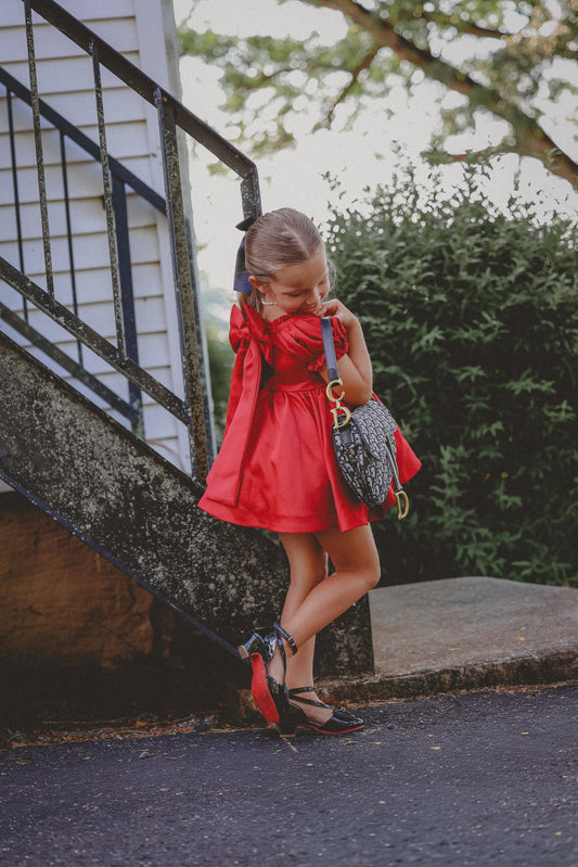 Black Patent Red Bottom Heels