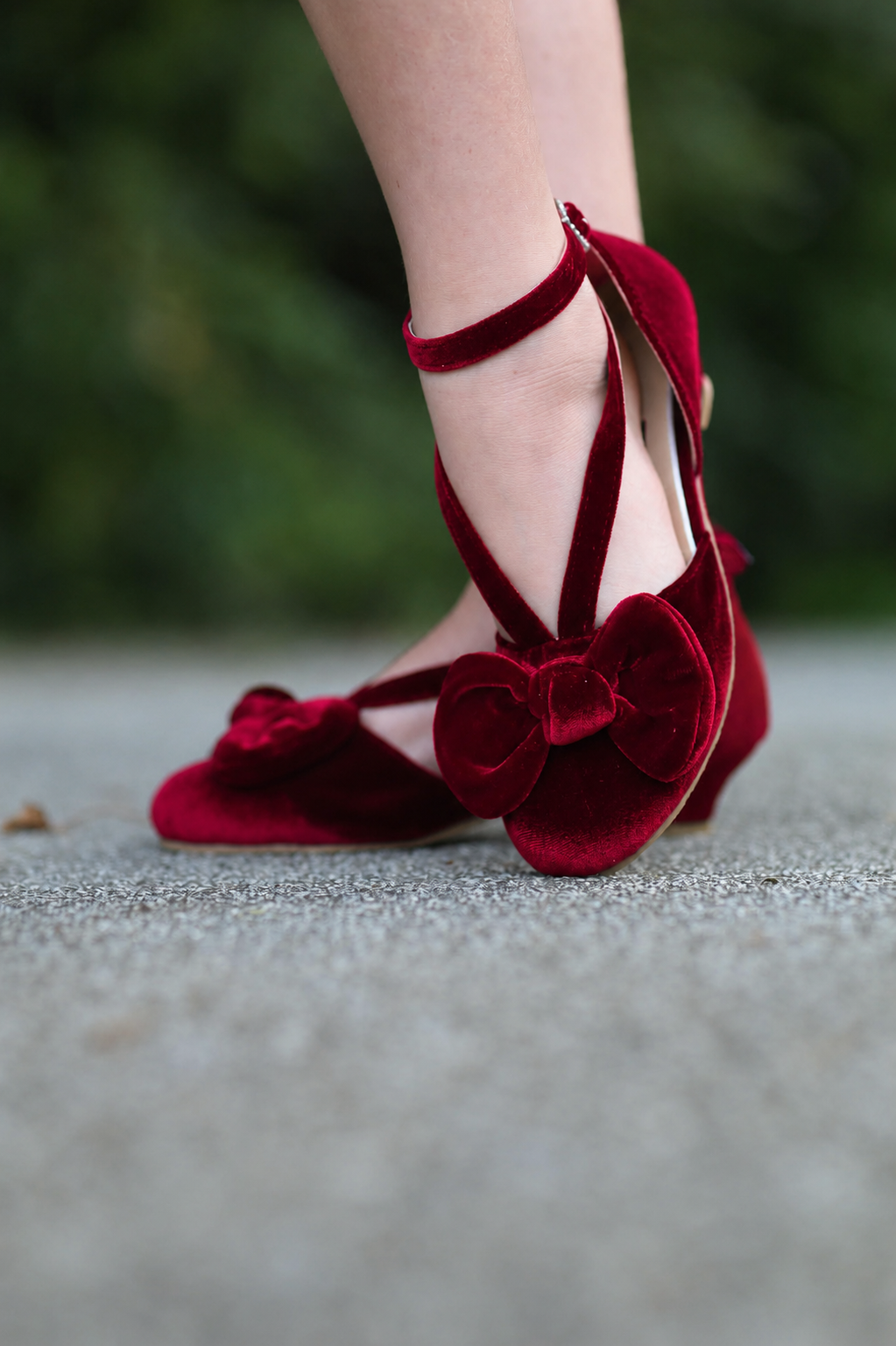 Pre-Order Red Velvet Heels