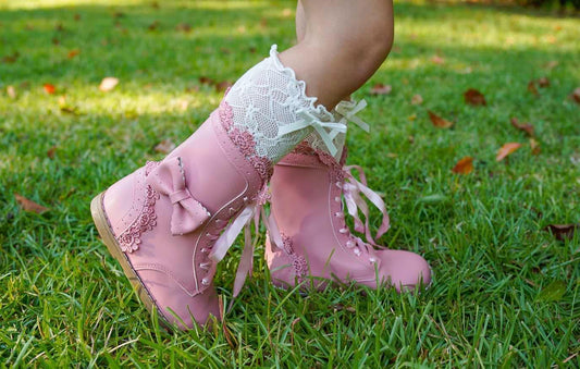 Mauve Lacey Boot