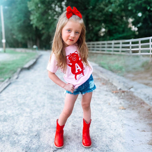 Red Cowboy Boot