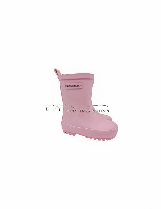Pink Rainboots